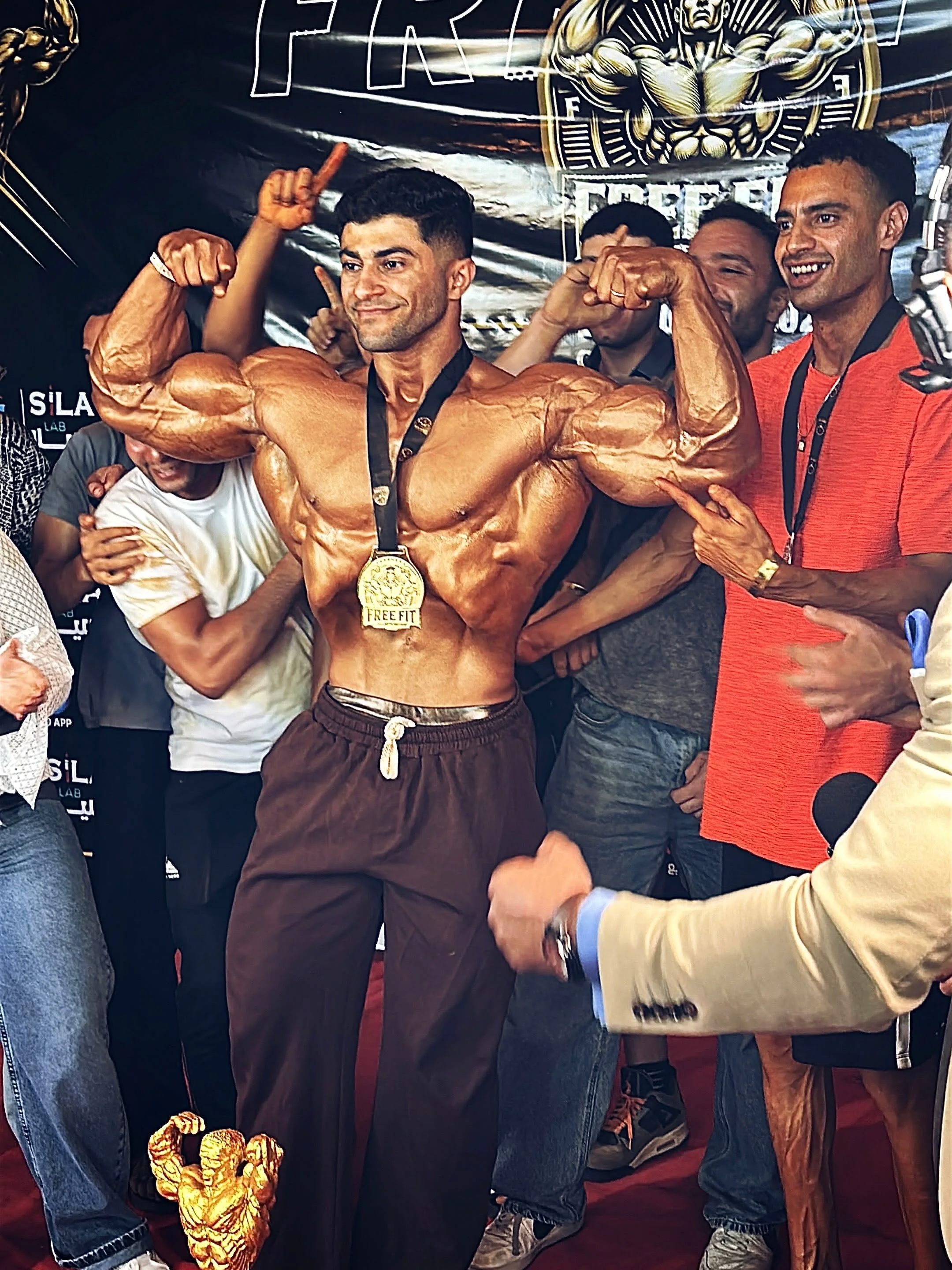 محمد الضاوي، المركز الأول